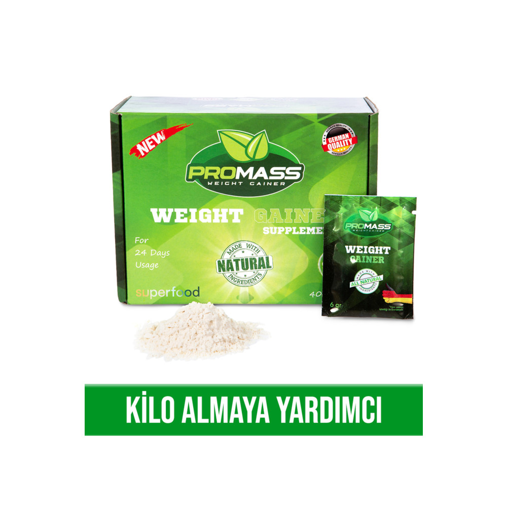 Promass Weight Gainer Kilo Almaya Yardımcı Gıda Takviyesi 1 Adet 24 Günlük Sporcu Besinleri Fiyatı