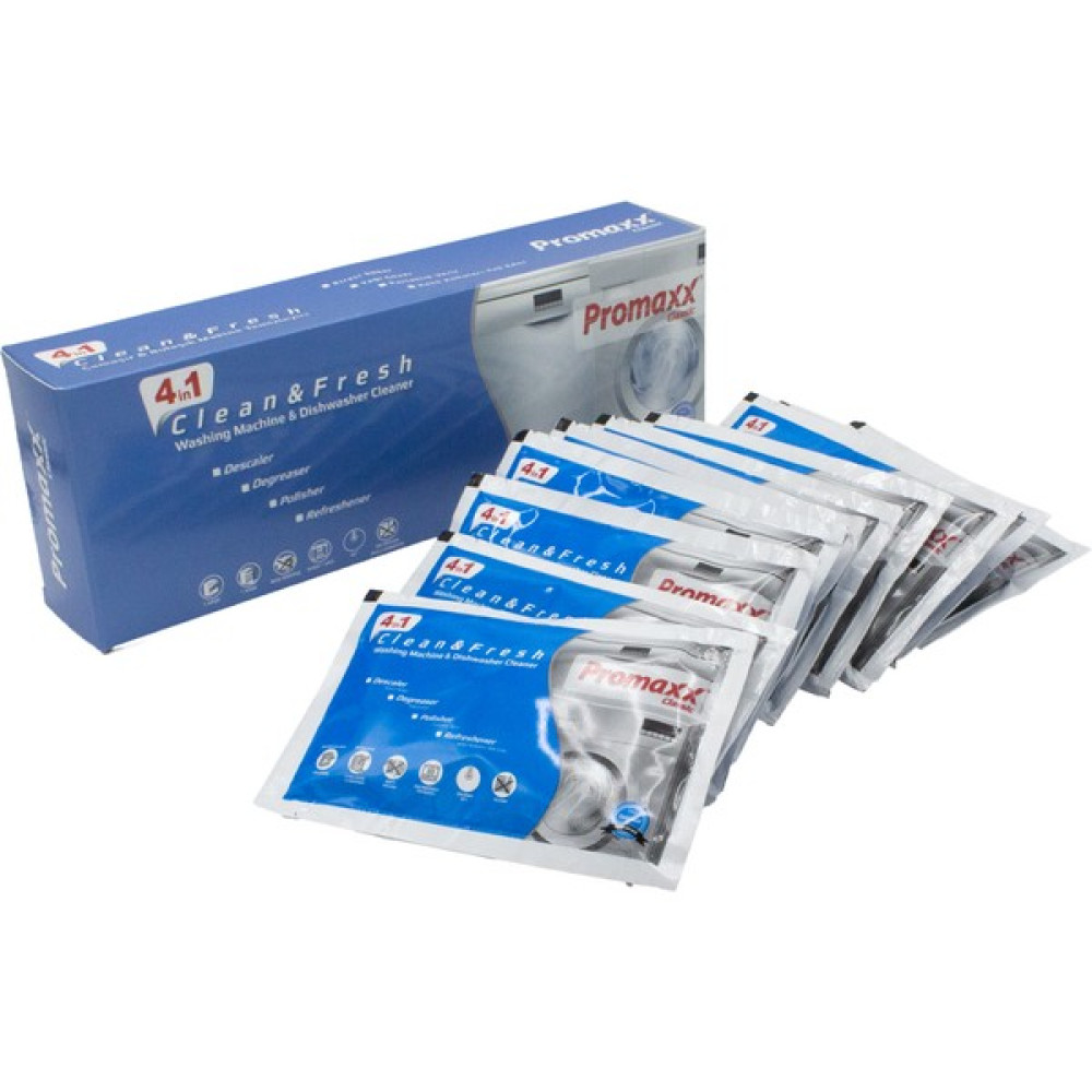 Promaxx Classic Çamaşır Ve Bulaşık Makinası Temizleyici 40GR x 10 Adet - 1 lt Temizlik Malzemeleri Fiyatı