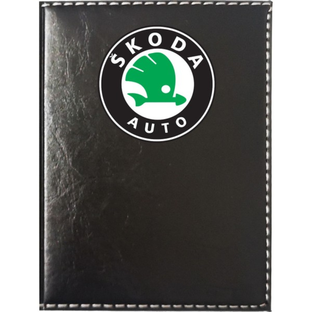 Promosyon Denizi Skoda Logolu Siyah Ruhsat Kabı Oto Boyaları Fiyatı