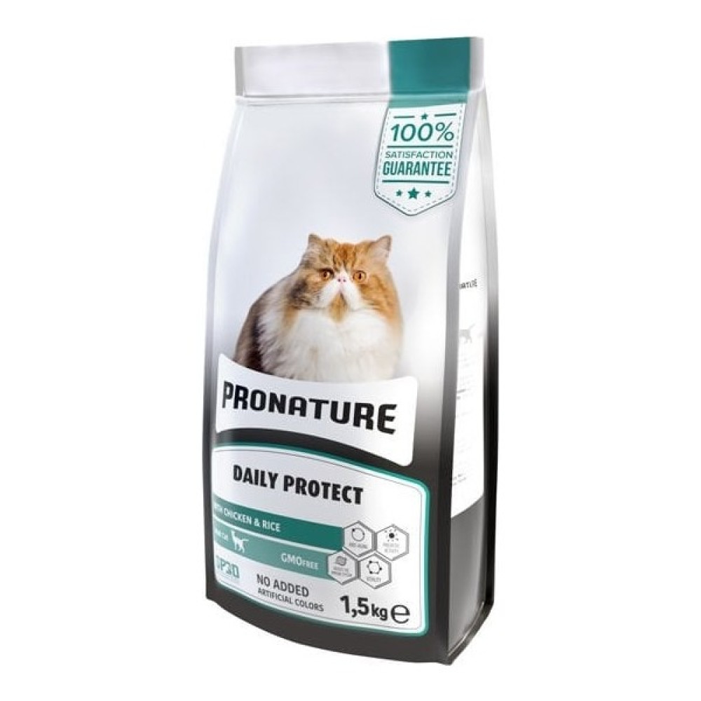 Pronature Adult Tavuklu ve Pirinçli Yetişkin Kedi Maması 1.5 kg Evcil Hayvan Ürünleri Fiyatı