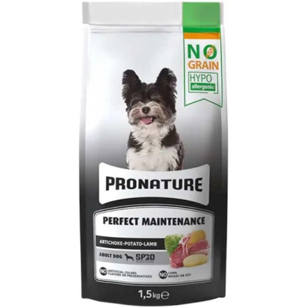 Pronature Hipoalerjenik Tahılsız Kuzu Eti ve Enginarlı Küçük Irk Yetişkin Köpek Maması 1,5kg Evcil Hayvan Ürünleri Fiyatı