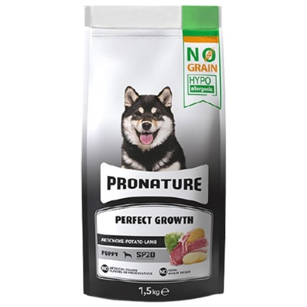 Pronature Hypo-Allergenic Kuzu Etli Enginarlı ve Patatesli Tahılsız Yavru Köpek Maması 1.5 Kg Evcil Hayvan Ürünleri Fiyatı