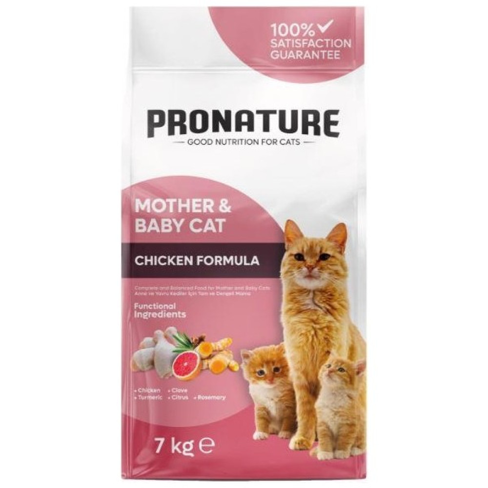 Pronature Mother & Baby Tavuk Etli Kuru Kedi Maması 7 kg Evcil Hayvan Ürünleri Fiyatı