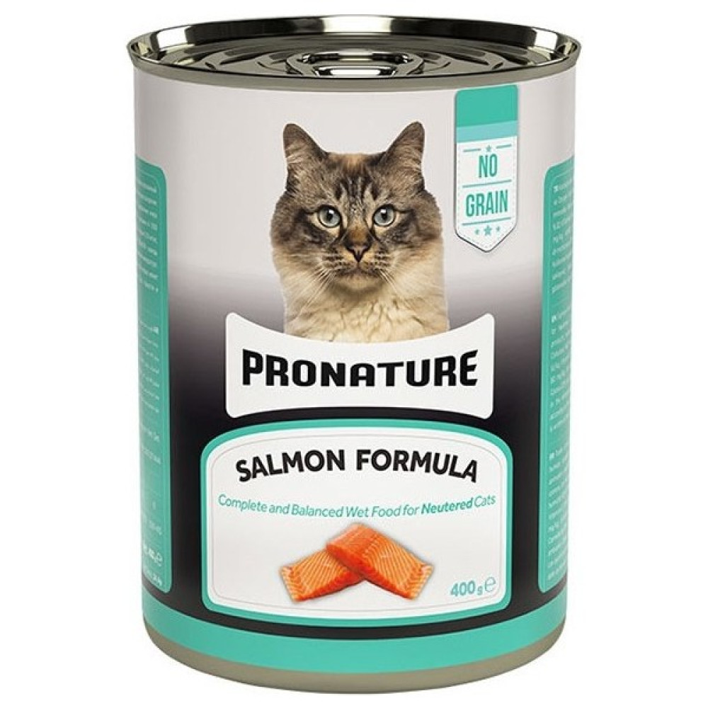 Pronature Tahılsız Sterilised Somonlu Ezme Kısırlaştırılmış Kedi Konservesi 400 gr Evcil Hayvan Ürünleri Fiyatı