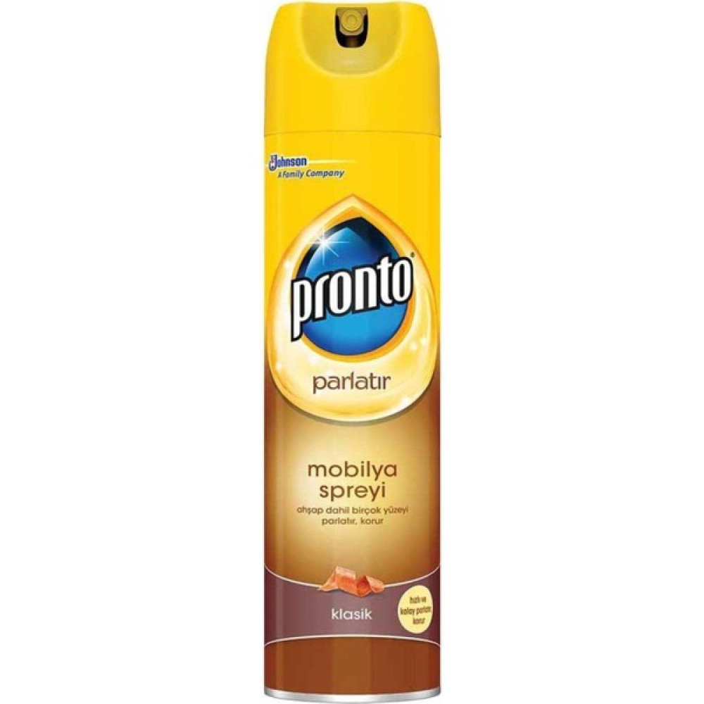 Pronto Pronto Klasik Mobilya Spreyi 300ML - Beyaz Parlatıcı ve Temizleyiciler Fiyatı