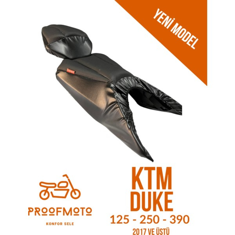 PROOFMOTO Duke 125 - 250 390 Konfor Sele Kılıfı - Ktm Duke Konfor Sele Pedi - Proofmoto (2017 ve Üstü) Motorsiklet için Diğer Aksesuarlar Fiyatı