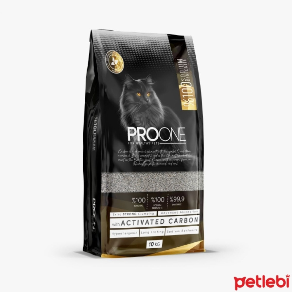 PROONE HypoAllergenic Aktif Karbonlu İnce Taneli Sodyum Bentonit Kedi Kumu 10kg Evcil Hayvan Ürünleri Fiyatı