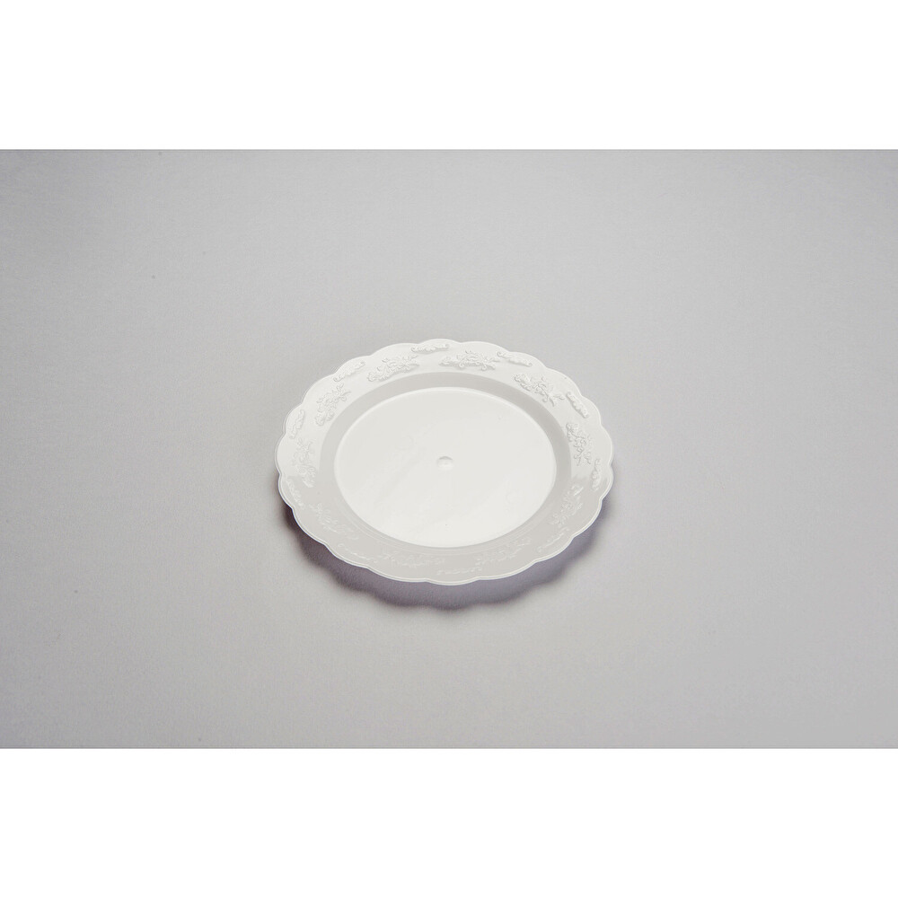 Propack Beyaz Plastik Desenli Tabak 23cm 6'lı Mutfak Gereçleri Fiyatı