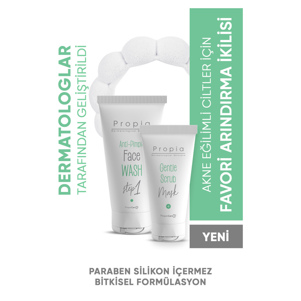 Propia Akne Eğilimli Ciltler Için Siyah Nokta Karşıtı Ve Gözenek Sıkılaştırıcı Set Burgulu Taç Hediyeli Cilt Temizleme ve Peeling Fiyatı