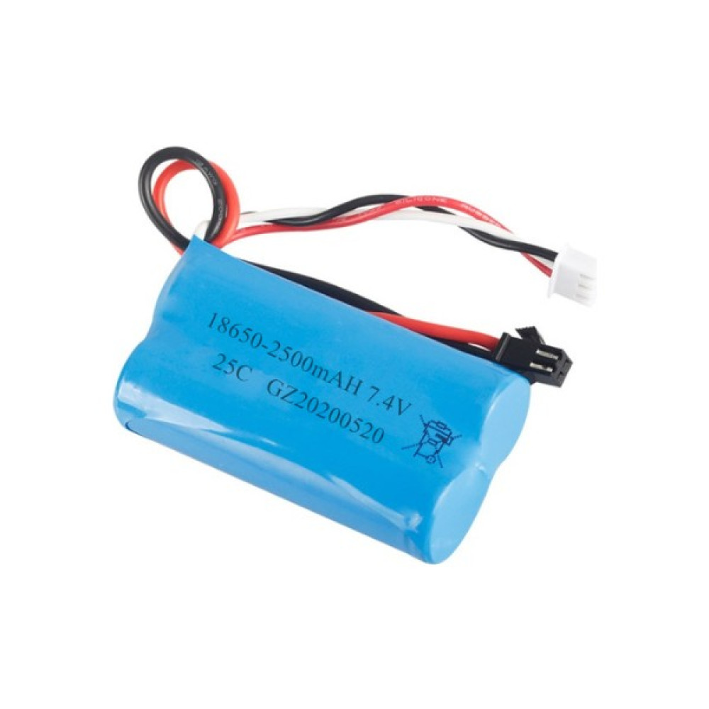 Propil 7.4V 18650 Li-On 2500 Mah Oyuncak Pili SM2P Soket Diğer Fiyatı