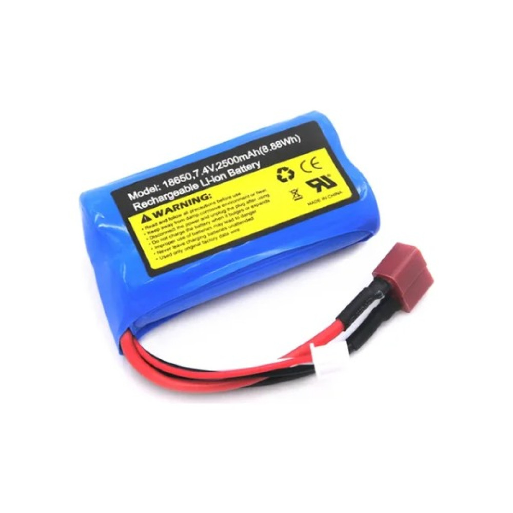 Propil Wltoys Uyumlu 7.4V 18650 Li-On 2500 Mah T-Plug Soketli Oyuncak Pili ve Sarj Diğer Fiyatı
