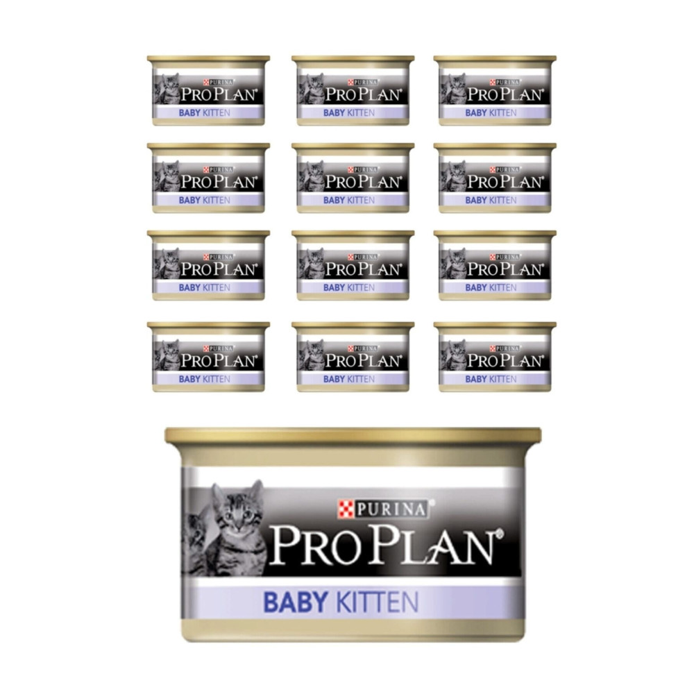 Proplan Pro Plan Baby Kitten Tavuk Etli Yavru Yaş Kedi Maması - 85 Gr X 12 Adet Evcil Hayvan Ürünleri Fiyatı