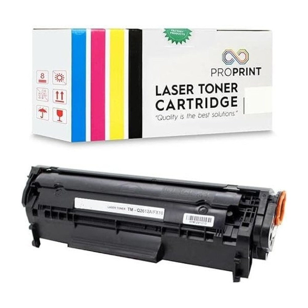 Proprint Q2612A -Fx-9 - Fx-10 - CRG-703 2.000 Sayfa Siyah Muadil Toner, Hp ile Uyumlu Tonerler Fiyatı