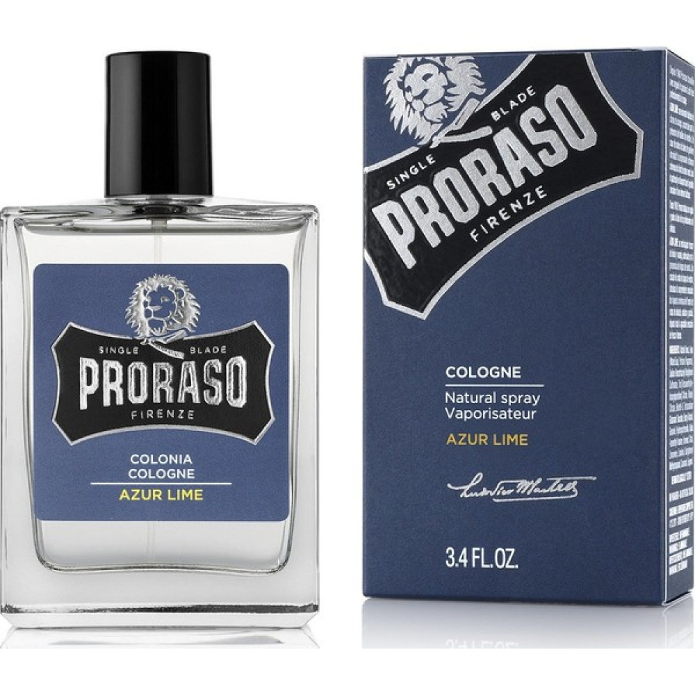 Proraso Eau de Cologne Azur Lime 100 ml. - 100 ml Kolonya & Gülsuyu Fiyatı