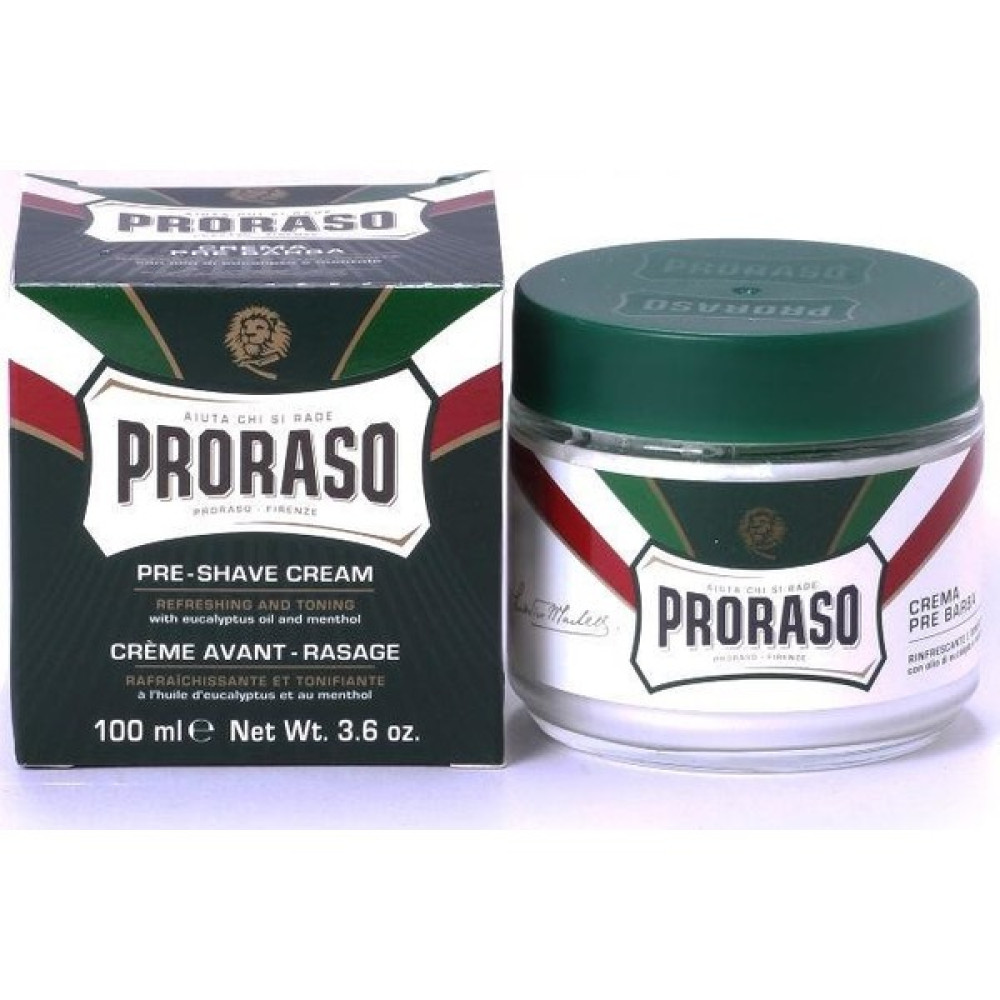 Proraso Green Line Pre-Shaving Cream Tıraş Öncesi Krem 100 ml 8004395009008 Tıraş Jelleri / Köpükleri / Kremleri Fiyatı