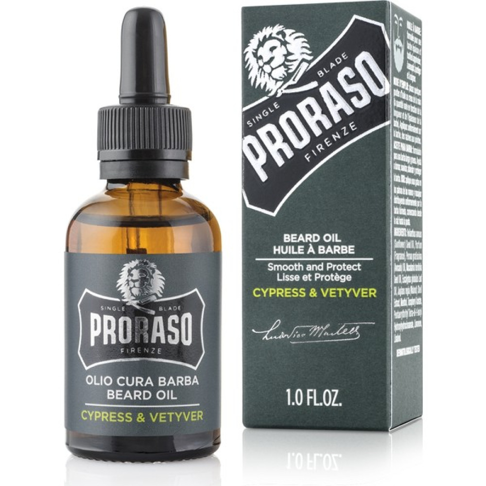 Proraso Sakal Bakım Yağı - Cypress Vetyver 30 ml. Cilt ve Yüz Bakımı Fiyatı