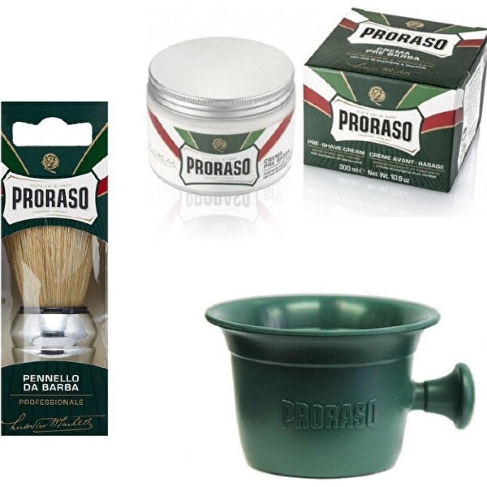 Proraso Tıraş Fırçası + Tıraş Öncesi Kremi + Tıraş Kasesi Seti Tıraş Sonrası Bakım Fiyatı