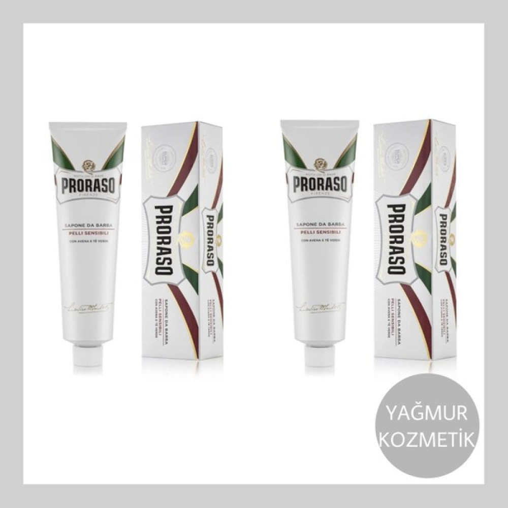 Proraso Tıraş Kremi Yeşil Çay Ve Yulaf Özlü 150ml.&2'Lı Tıraş Jelleri / Köpükleri / Kremleri Fiyatı