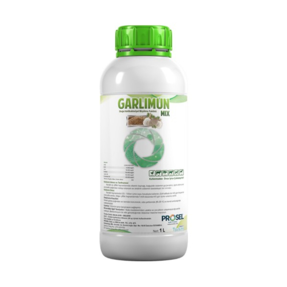 Prosel Garlimun Mix Tavuk&güvercin Kanatlı Hayvanları Için Doğal Büyütme Faktörü Vitamin Premiks Salmonella Önleyici 100 ml Evcil Hayvan Ürünleri Fiyatı