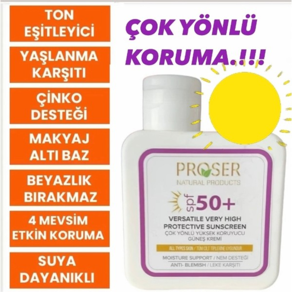 Proser Çok Korumalı Güneş Kremi Güneş Kremleri ve Losyonları Fiyatı