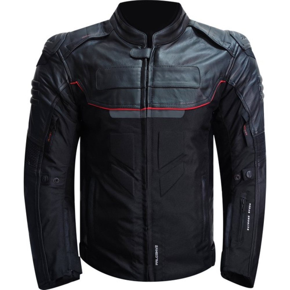 Prosev Falcon 4 Mevsim Mont Deri - Siyah - 3XL Motorsiklet Montları Fiyatı