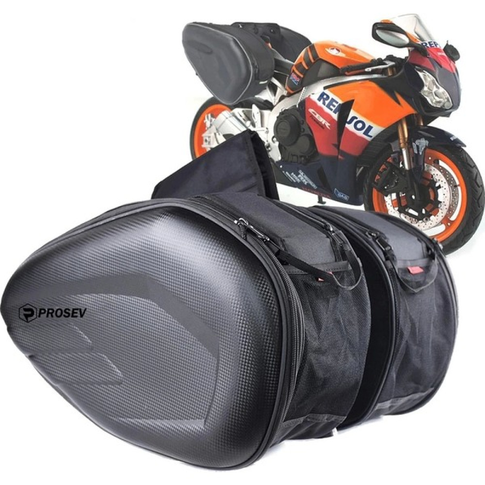 Prosev Js-10 Yan Çanta - Siyah - Standart Motorsiklet Çantaları Fiyatı