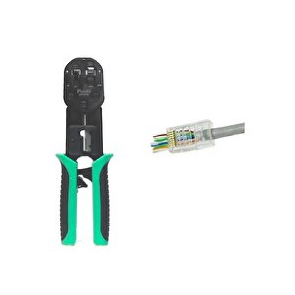 Proskit Cp-376n Profesyonel Ez-rj45 Konnektör Sıkma Pensesi Network Ürünleri Fiyatı