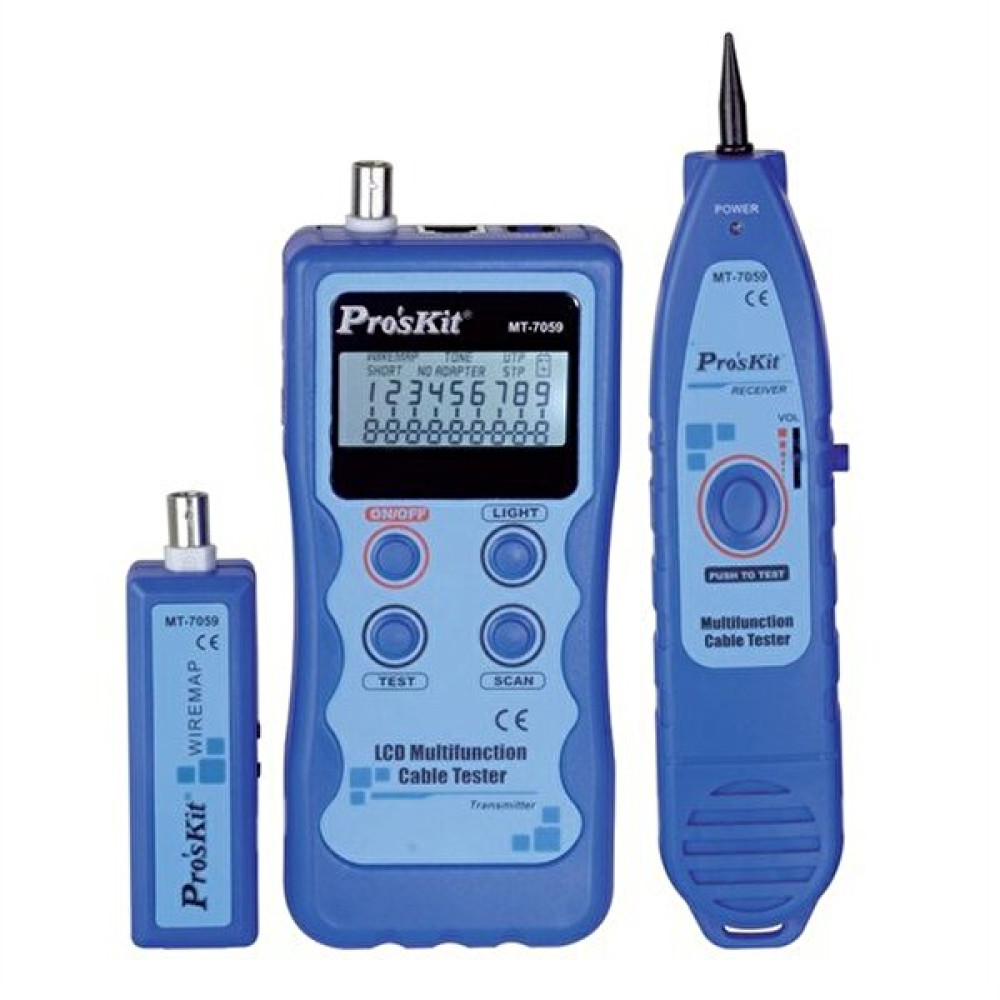 Proskit Mt-7059 Lcd Ekranlı Kablo Test Cihazı Diğer Test ve Ölçüm Cihazları Fiyatı