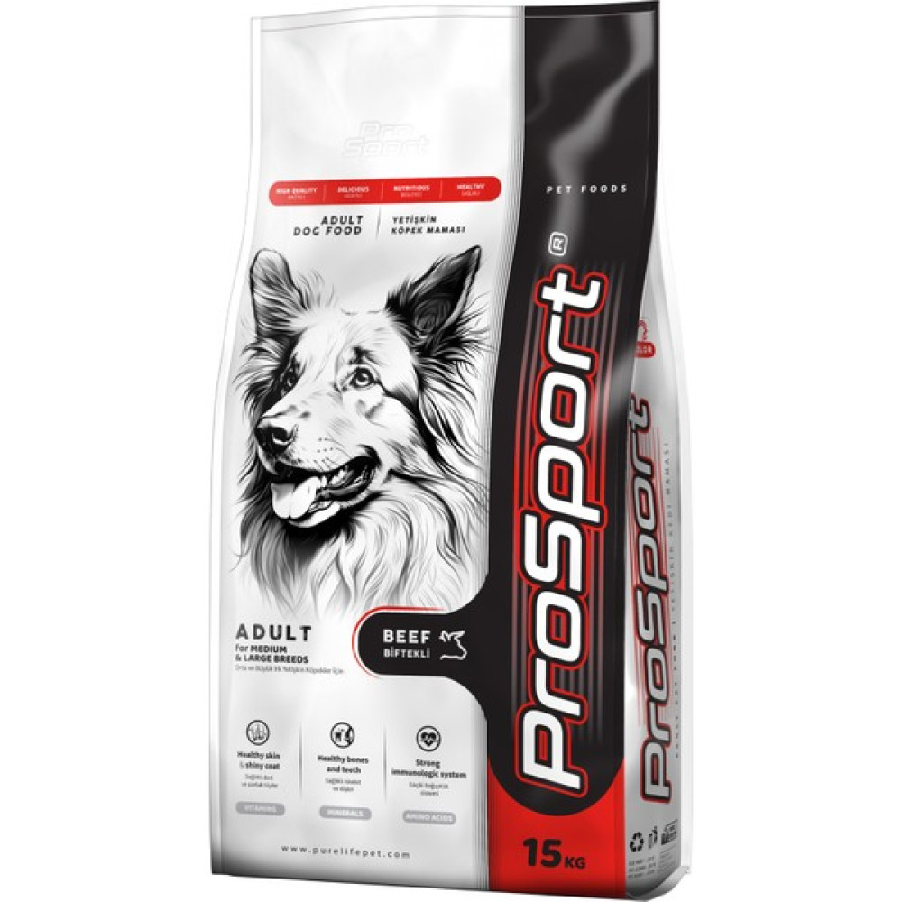 Prosport Biftekli Yetişkin Köpek Maması 15 kg - 1 Evcil Hayvan Ürünleri Fiyatı