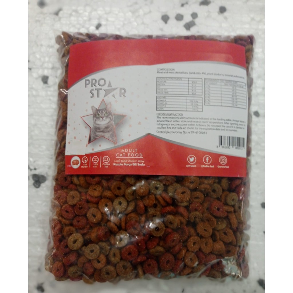 Prostar Kedi Kuru Mama Gurme 1 kg Evcil Hayvan Ürünleri Fiyatı