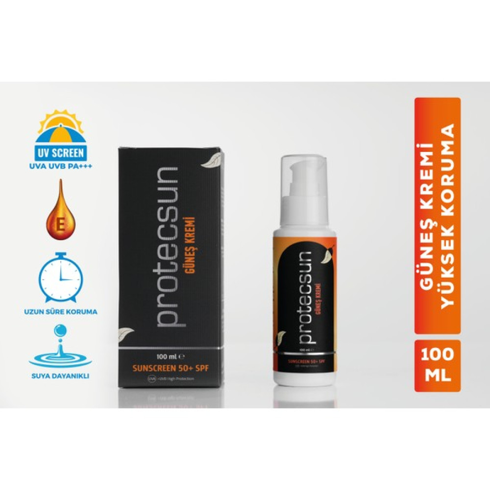 Protecsun Spf 50+ Yüksek Koruma Güneş Kremi 100 ml Güneş Kremleri ve Losyonları Fiyatı