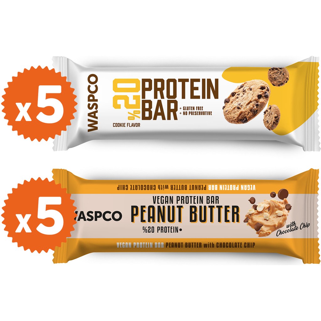 Protein Bar Best Seller Paket Kurabiye ve Fıstık Ezmeli 10 Adet (2 Çeşit) Giyim & İç Giyim Fiyatı
