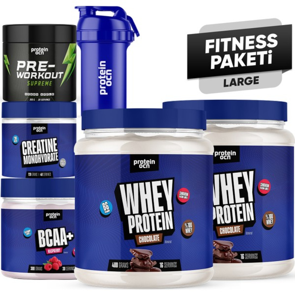Proteinocean Fıtness Paketi Large - Çikolata Ahududu Protein Tozları Fiyatı