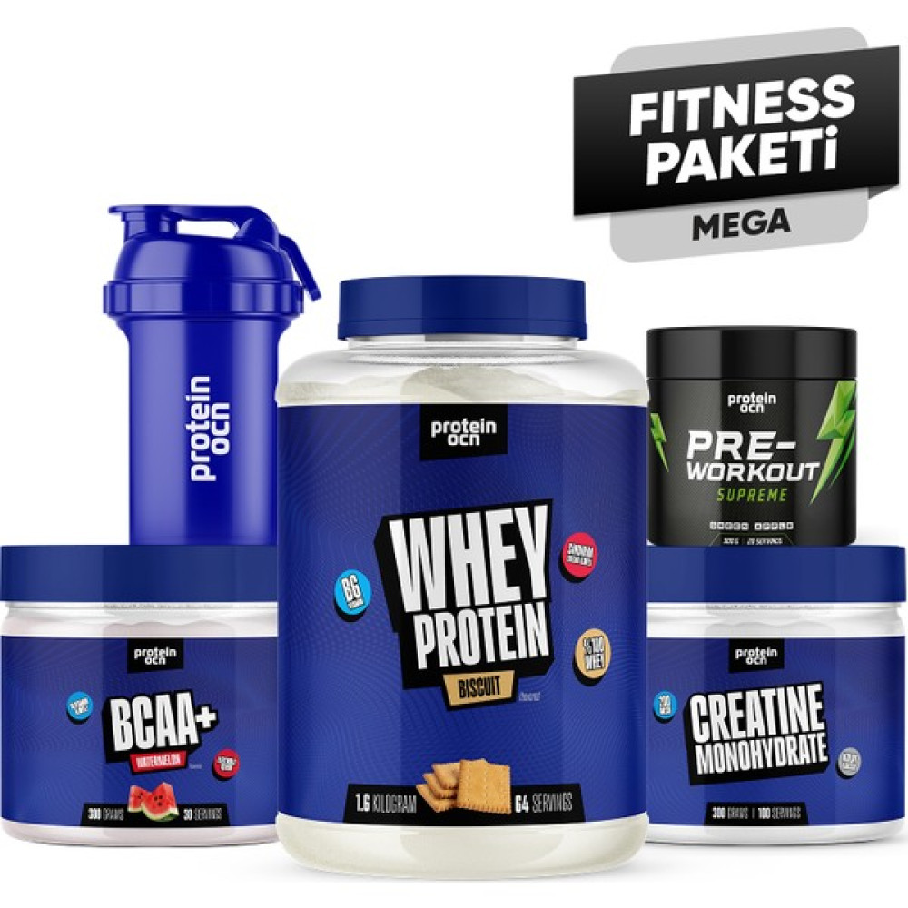 Proteinocean Fıtness Paketi Mega - Bisküvi Karpuz Protein Tozları Fiyatı