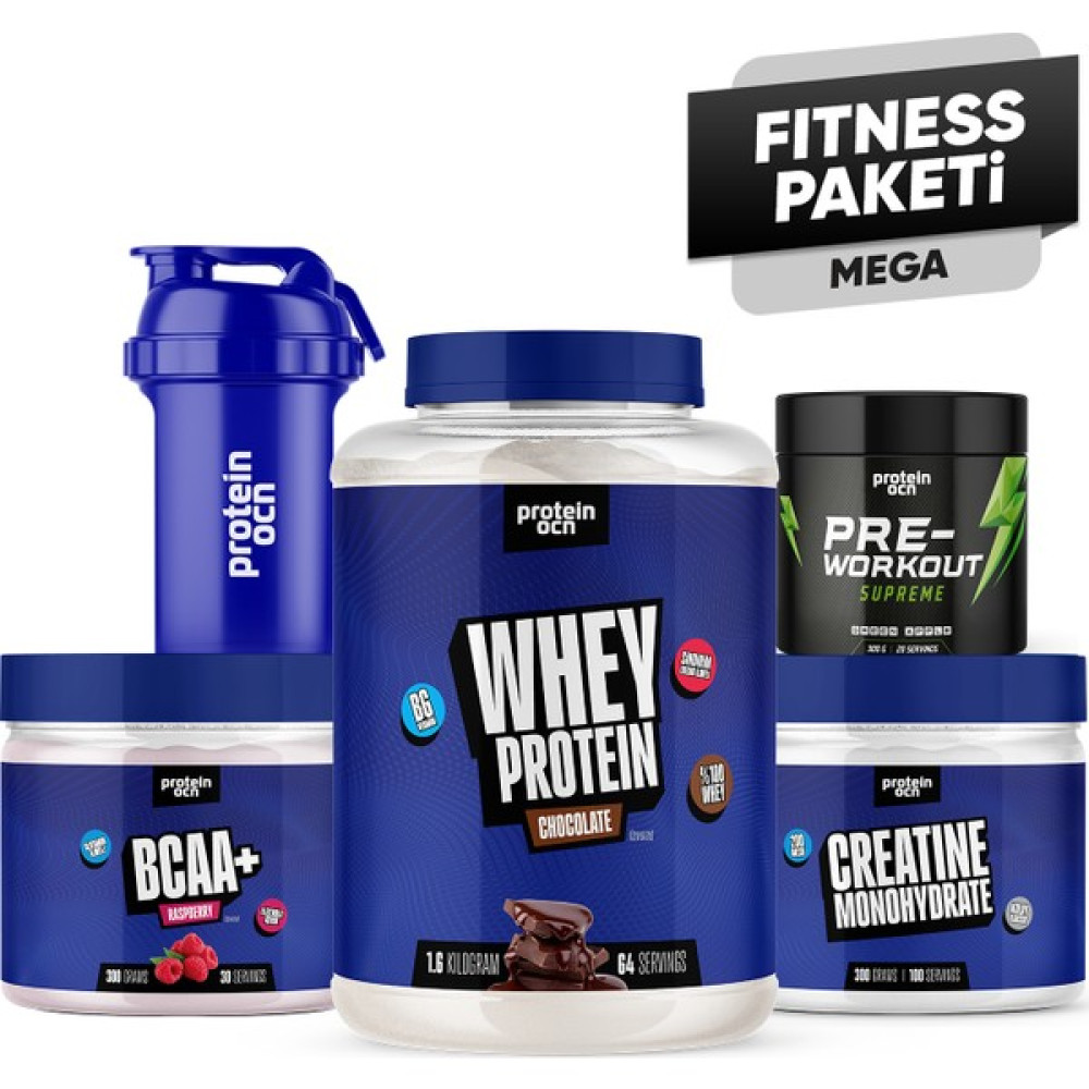 Proteinocean Fıtness Paketi Mega - Çikolata Ahududu Protein Tozları Fiyatı