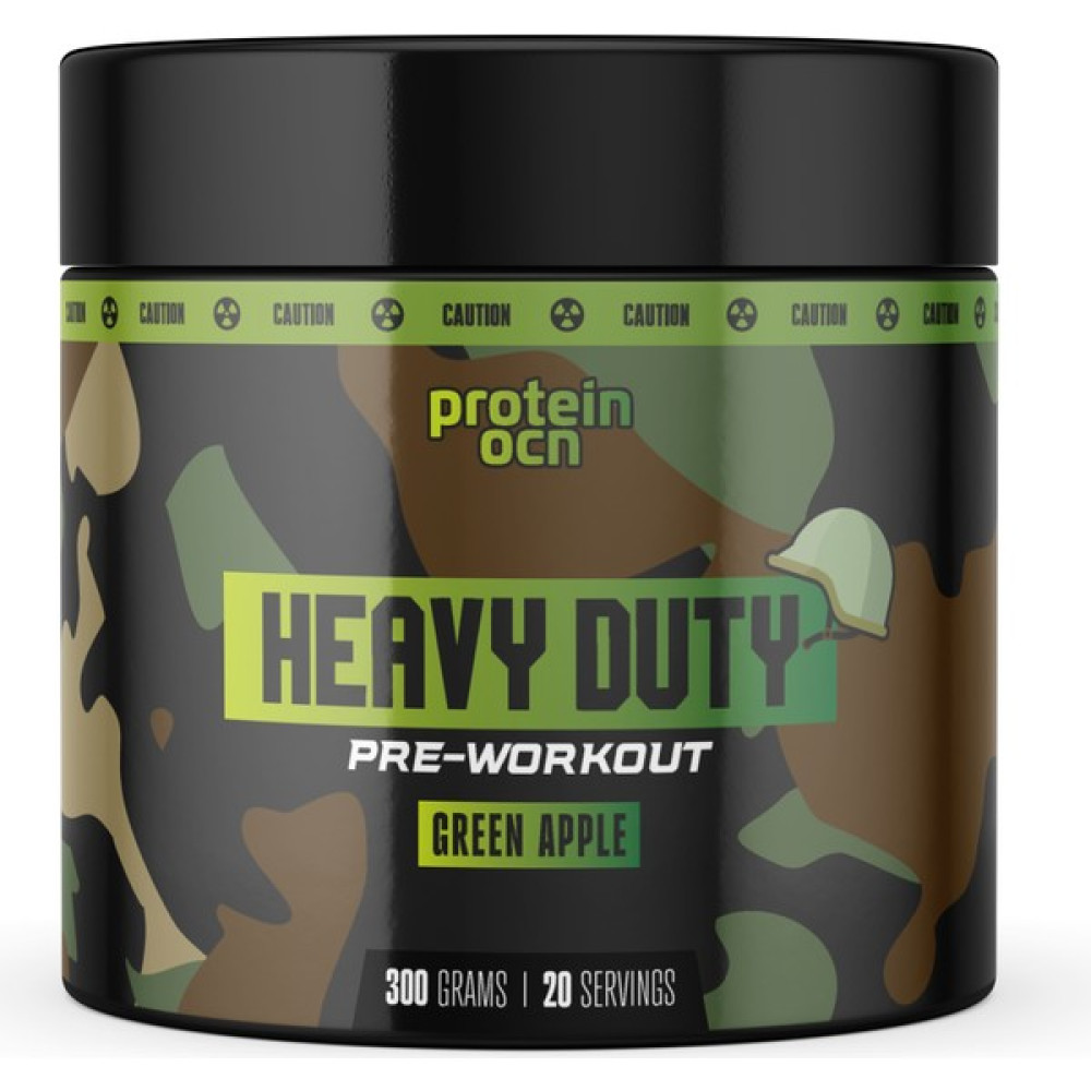 Proteinocean Heavy Duty Pre-Workout Yeşil Elma - 300 gr - 20 Servis Amino Asit Fiyatı