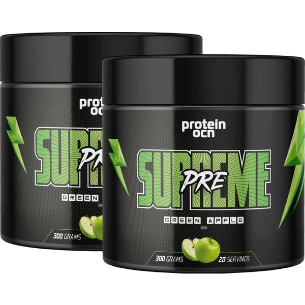 Proteinocean PRE-WORKOUT SUPREME Yeşil Elma - 300g x 2 Adet Amino Asit Fiyatı