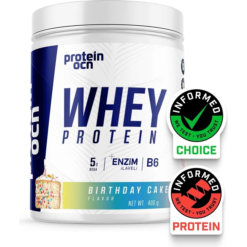 Proteinocean WHEY PROTEİN Birthday Cake - 400g - 16 servis" Protein Tozları Fiyatı