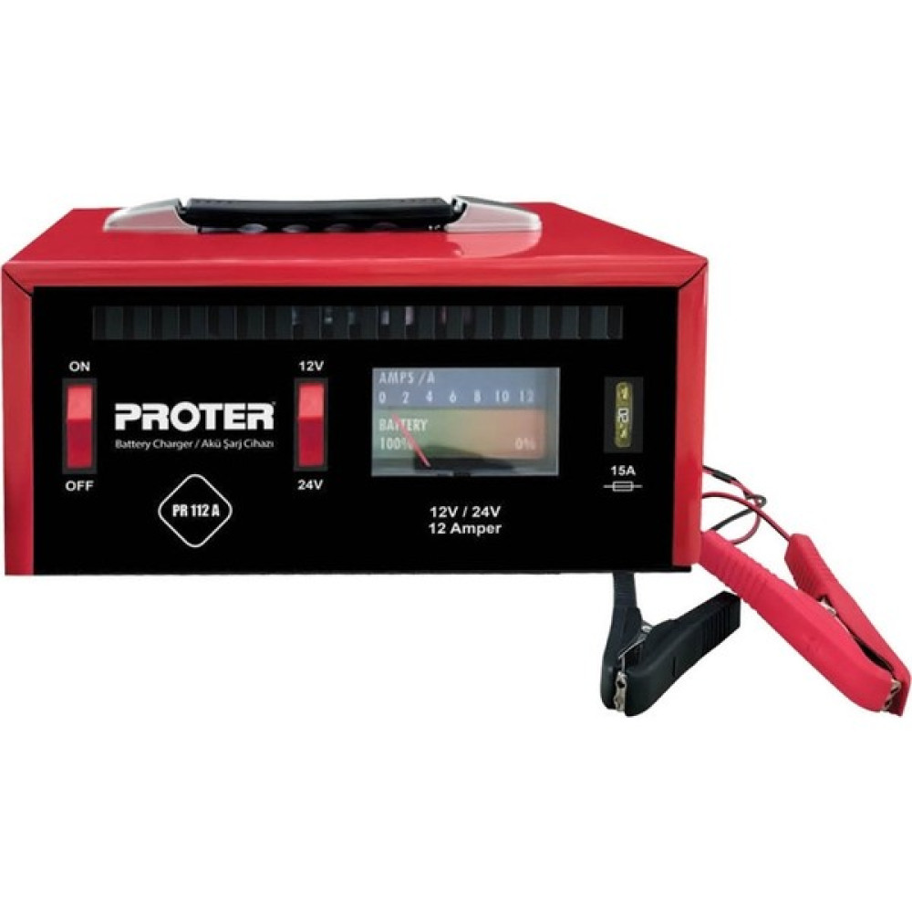 Proter Pr 112 A 24/12 Akü Şarj Cihazı 24V/12A Akü Şarj Edici Fiyatı