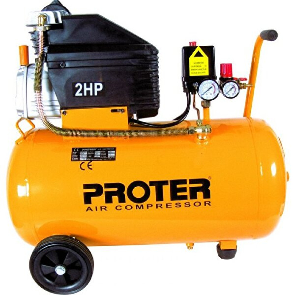 Proter PR 50 Hava Kompresörü 50 Lt kompresör 50 litre Hava Kompresörü Fiyatı