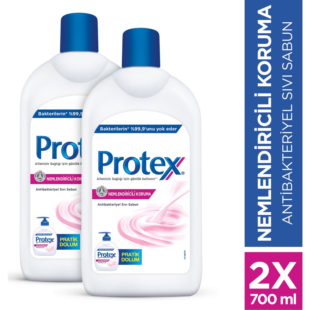 Protex Nemlendiricili Koruma Antibakteriyel Sıvı Sabun 2 x 700 ml Sabunlar Fiyatı