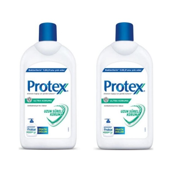 Protex Ultra Koruma Antibakteriyel Sıvı Sabun 700 ml 2 Adet Sabunlar Fiyatı