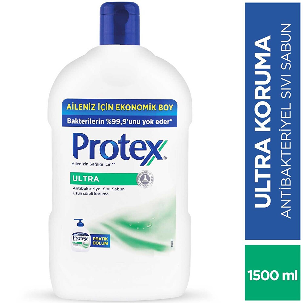 Protex Ultra Uzun Süreli Koruma Antibakteriyel Sıvı Sabun 1500 ml Sabunlar Fiyatı