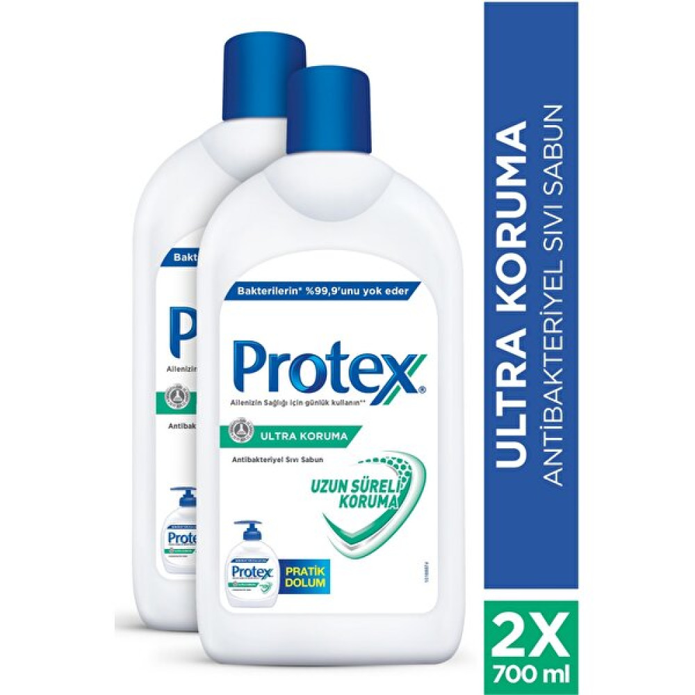 Protex Ultra Uzun Süreli Koruma Antibakteriyel Sıvı Sabun 2 X700 ml - 385 Sabunlar Fiyatı
