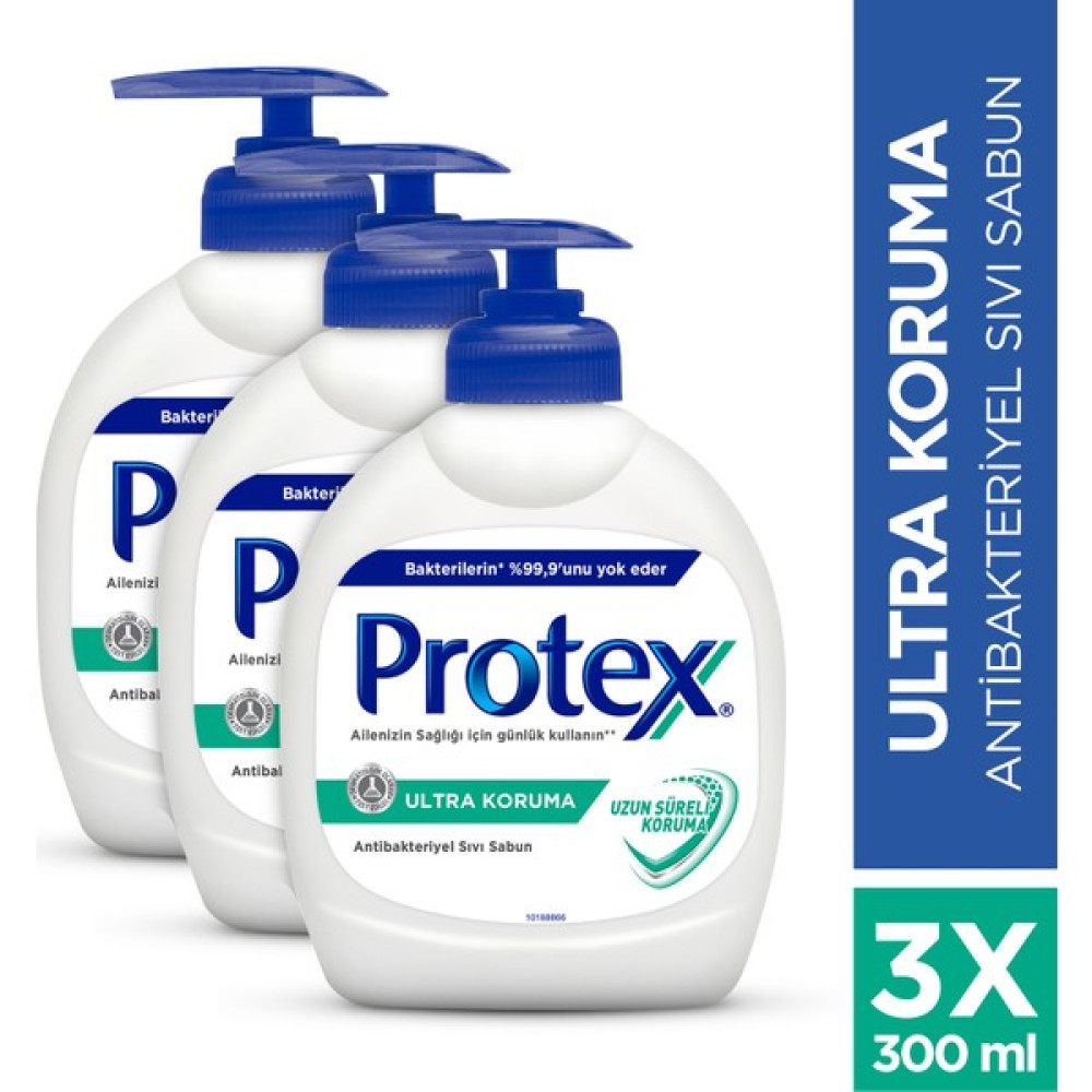Protex Ultra Uzun Süreli Koruma Antibakteriyel Sıvı Sabun 3 x 300 ml Sabunlar Fiyatı