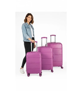 Protocol London 901 3'lü Valiz Bavul Seti Mor - Darbelere Karşı Yüksek Koruma Çanta (Outdoor) Fiyatı