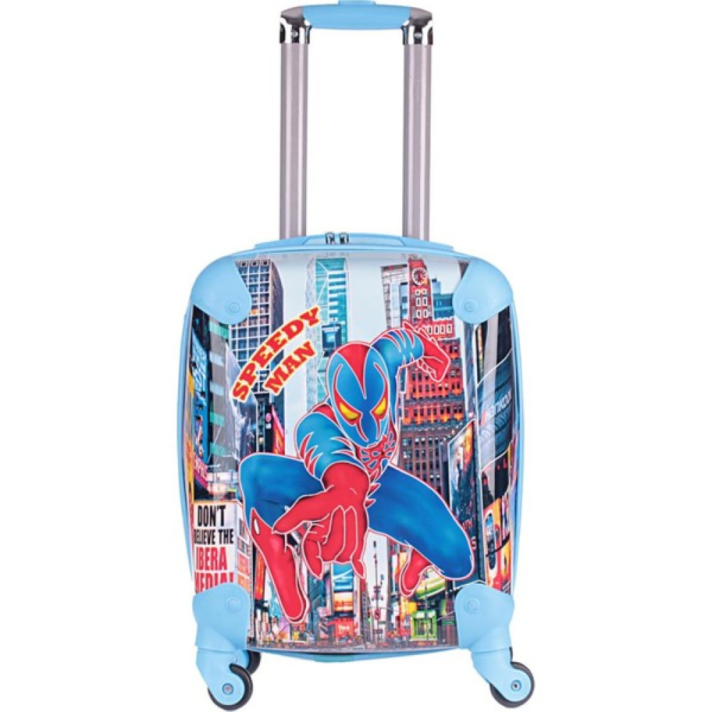 Protocol London Spiderman Speedy Man Erkek Çocuk Valizi Mavi Çanta (Outdoor) Fiyatı