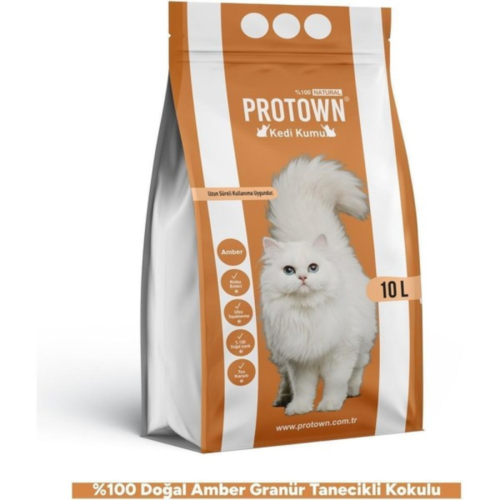 Protown Ultra Aktif Karbonlu 20 Litre Doğal Bentonit Amber Kokulu Kedi Kumu Evcil Hayvan Ürünleri Fiyatı