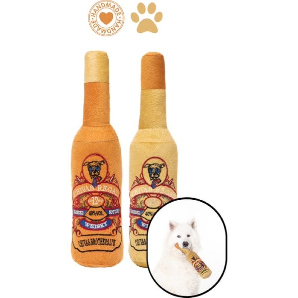 Proud Wave Peluş Şişe Köpek Oyuncağı Kemirme Oyuncağı Çekiştirmeli 2'li Set Hışırdayan Oyuncak Evcil Hayvan Ürünleri Fiyatı