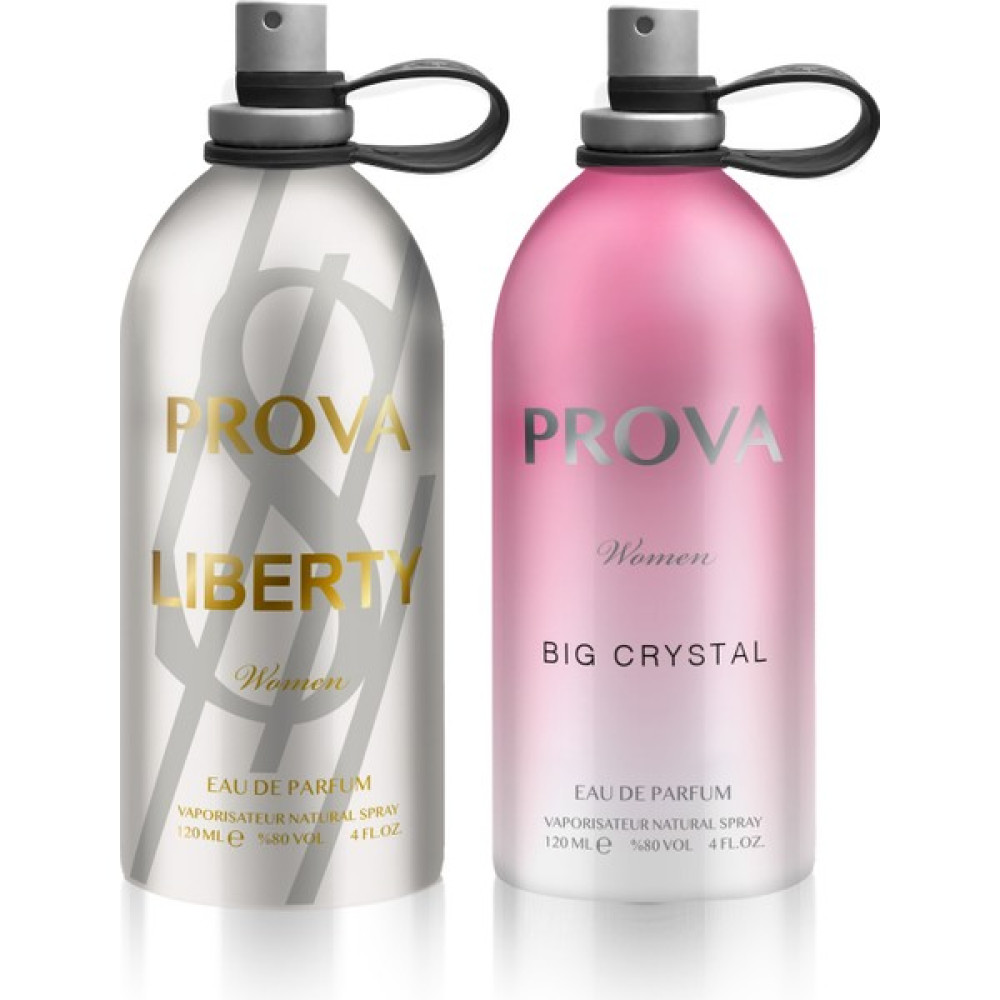 Prova Liberty ve Big Crystal EDP Kadın Parfüm Seti 2 x 120 ml - 3 - 100 ml Kadın Parfümleri Fiyatı